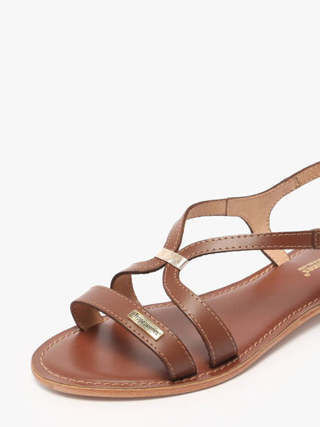 Nu-pieds Hamoon En Cuir Les tropeziennes Marron accessoires HAMOON vue secondaire 2