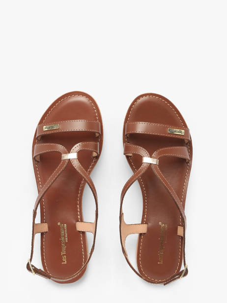 Nu-pieds Hamoon En Cuir Les tropeziennes Marron accessoires HAMOON vue secondaire 3