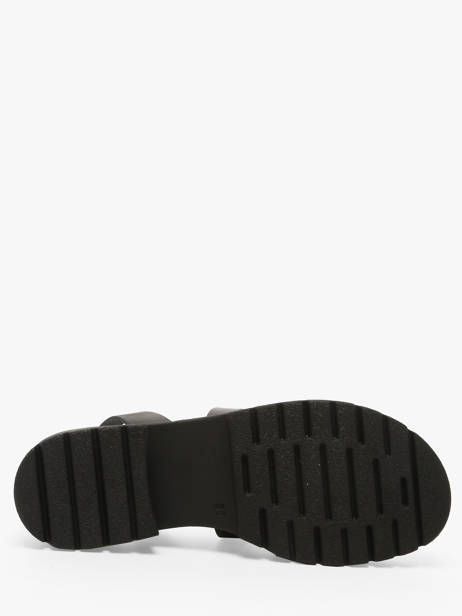 Sandals Tobo In Leather Les tropeziennes Black accessoires TOBO other view 4