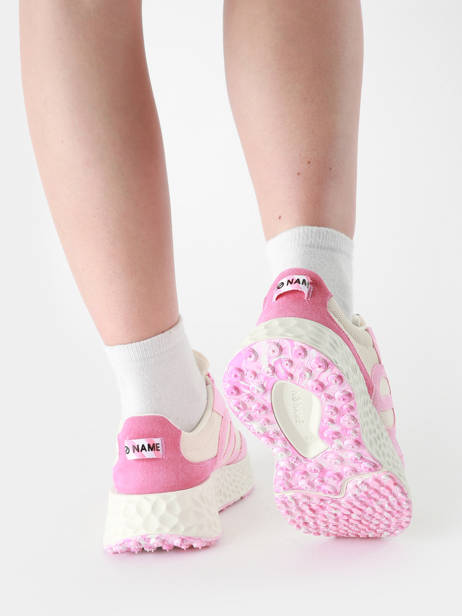 Sneakers Carter In Leather No name Pink accessoires CMKSDS5O other view 1