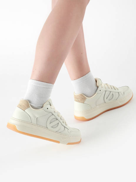 Sneakers Alison In Leather No name Beige accessoires ASGMESVE other view 1