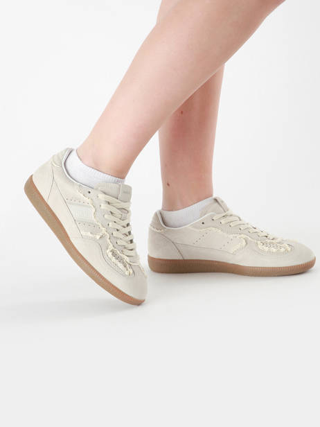 Sneakers Tb.490 Crochet En Cuir Alohas Beige accessoires 10082301 vue secondaire 1