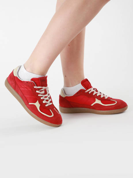Sneakers Tb.490 Rife En Cuir Alohas Rouge accessoires 10071001 vue secondaire 1