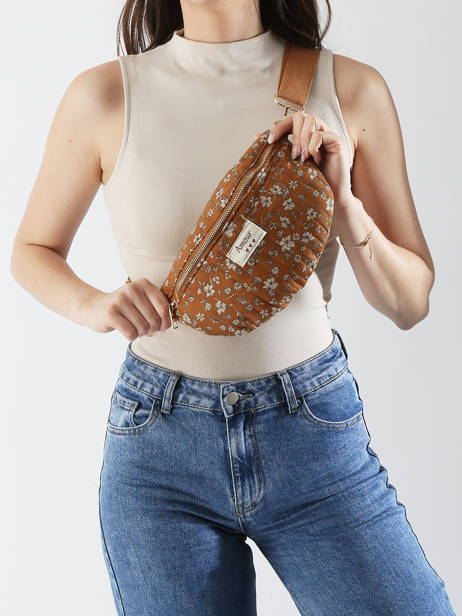 Sac Banane Miniprix Marron amour S003 vue secondaire 1