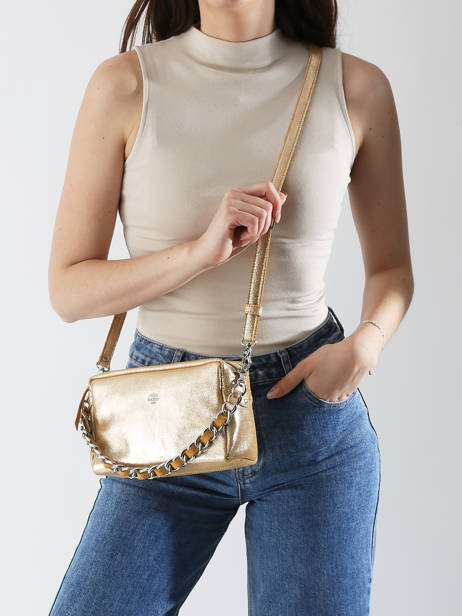 Crossbody Bag Vintage Leather Mila louise Gold vintage 23673X other view 1