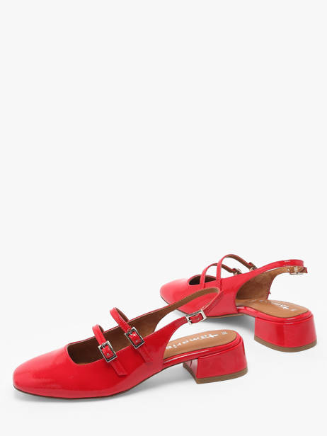 Ballerines à Talon Tamaris Rouge accessoires 44 vue secondaire 3