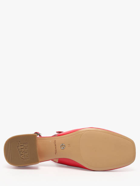 Ballerines à Talon Tamaris Rouge accessoires 44 vue secondaire 5