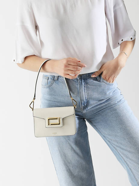 Shoulder Bag Angele Leather Lancel Beige angele A13275 other view 1