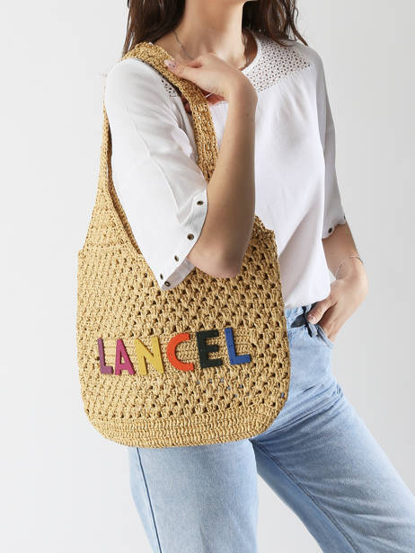 Shoulder Bag Cabas D'ete Lancel Beige cabas d'ete A13415 other view 1