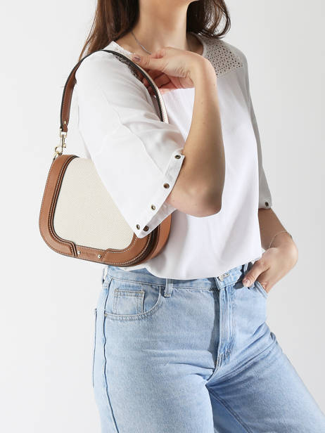 Crossbody Bag Ella Leather Le tanneur Beige ella TNGI1214 other view 1