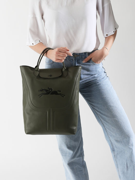 Longchamp Le pliage xtra botte Handbag Green