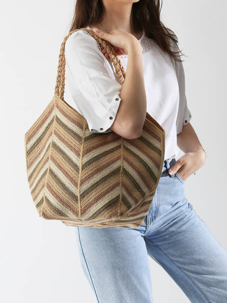 Shoulder Bag Cabas Burlap Vanessa bruno Multicolor cabas 37V40767 other view 1