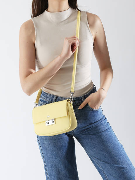 Shoulder Bag Daily City Lacoste Yellow daily city NF4757DZ other view 1