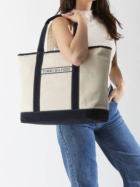Shoulder Bag Th Summer Cotton Tommy hilfiger Blue th summer AW17421 other view 1