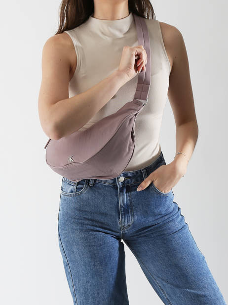 Shoulder Bag Luna Nylon Calvin klein jeans Pink luna 4K3095G other view 1