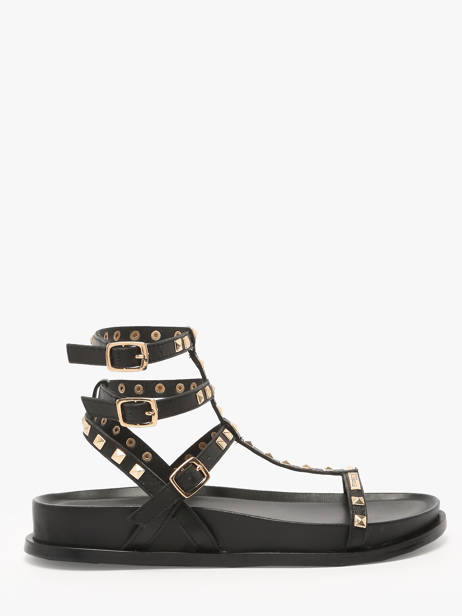 Sandals Choudali In Leather Les tropeziennes Black accessoires CHOUDALI