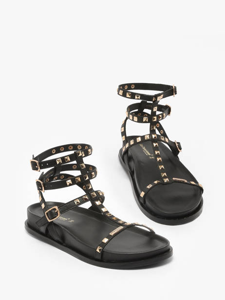 Sandals Choudali In Leather Les tropeziennes Black accessoires CHOUDALI other view 1