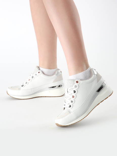 Sneakers Viroum In Leather Mam'zelle White accessoires CSIJK67 other view 1