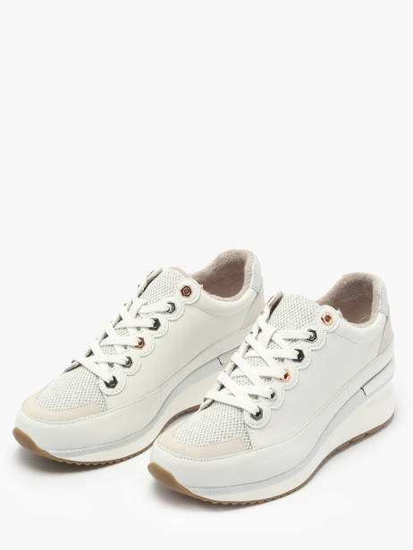 Sneakers Viroum In Leather Mam'zelle White accessoires CSIJK67 other view 2