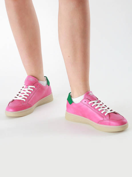 Sneakers En Cuir Remonte Rose accessoires 31 vue secondaire 1