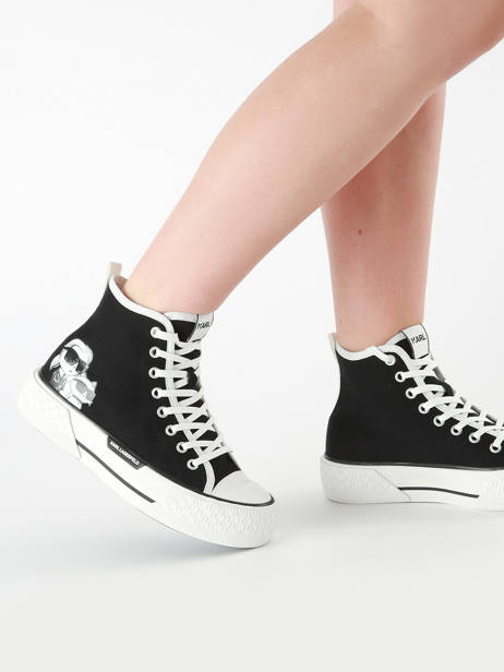 Sneakers Kampus Max Ii Twin Karl lagerfeld Noir accessoires KL60654T vue secondaire 1