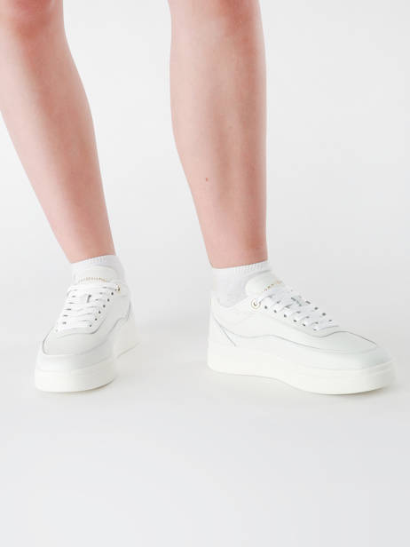 Sneakers In Leather Tommy hilfiger White accessoires 8800YBS other view 1