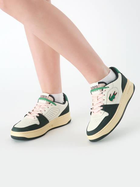 Sneakers L001 Set In Leather Lacoste White accessoires 9SFA0088 other view 1