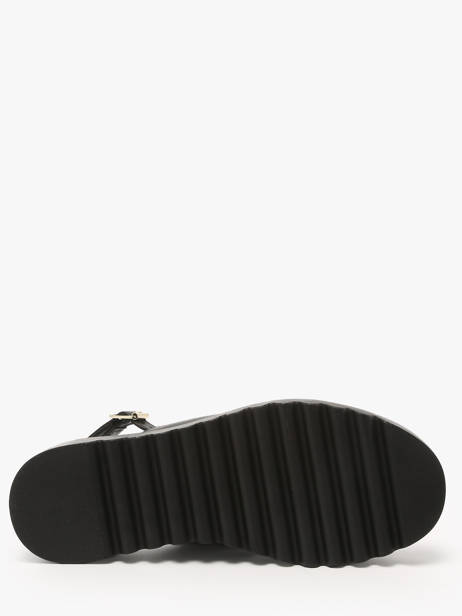 Sandals Dorine In Leather Les tropeziennes Black accessoires DORINE other view 4