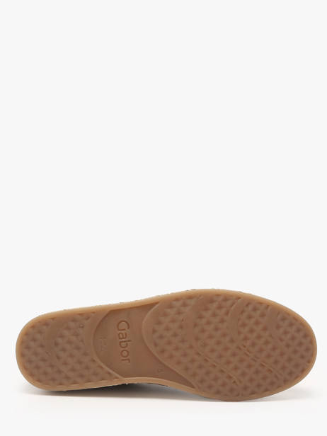 Sneakers In Leather Gabor Brown accessoires 32 other view 5