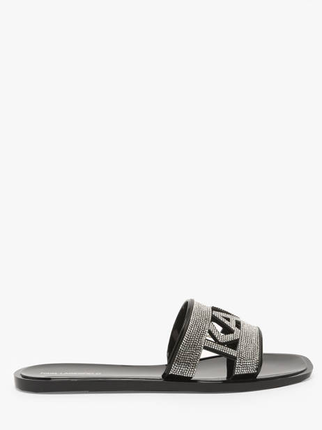 Sandals Jelly Iii Sparkle Karl lagerfeld Black accessoires KL80005S