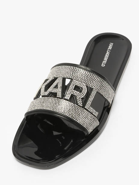 Sandals Jelly Iii Sparkle Karl lagerfeld Black accessoires KL80005S other view 2