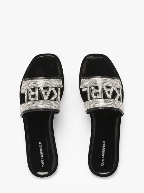 Sandals Jelly Iii Sparkle Karl lagerfeld Black accessoires KL80005S other view 3