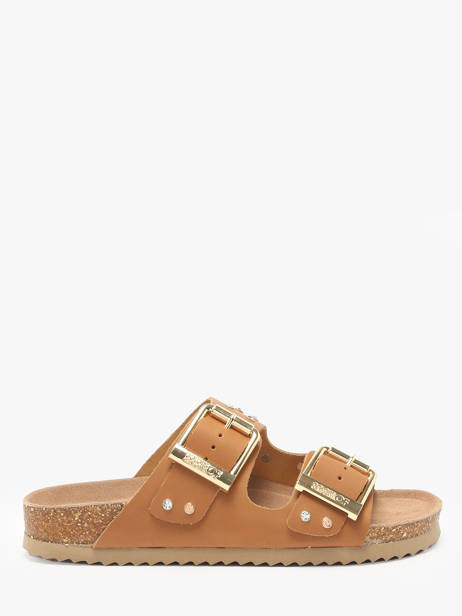 Slippers Fusbett Colors of california Brown accessoires HCBIO501