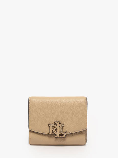 Wallet Leather Lauren ralph lauren Beige cameryn 32966782