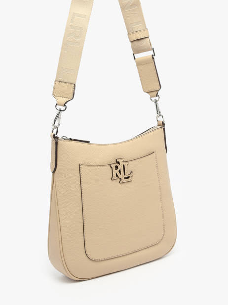 Shoulder Bag Cameryn Leather Lauren ralph lauren Beige cameryn 31970152 other view 2