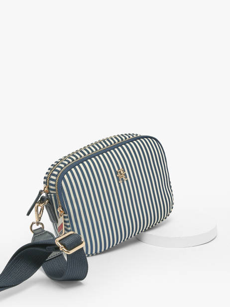 Shoulder Bag Poppy Summer Recycled Polyester Tommy hilfiger Blue poppy summer AW17231 other view 2