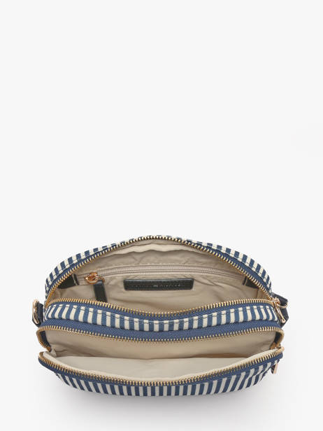 Shoulder Bag Poppy Summer Recycled Polyester Tommy hilfiger Blue poppy summer AW17231 other view 3