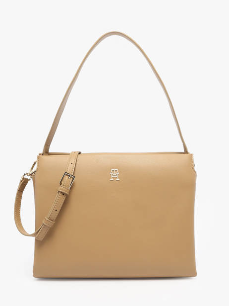 Shoulder Bag Th Legacy Recycled Polyester Tommy hilfiger Brown th legacy AW17173