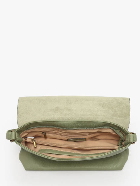Soft Crossbody Bag Miniprix Green soft MD5234 other view 2