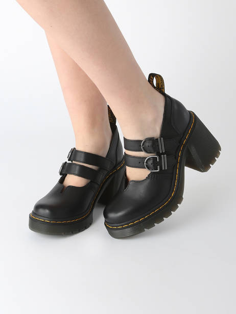 Chaussures Derbies à Talon Eviee En Cuir Dr martens Noir accessoires 27371001 vue secondaire 1