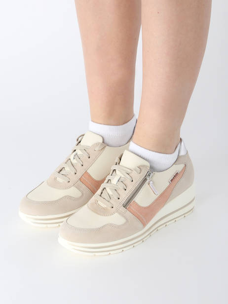Sneakers Abby In Leather Mephisto Multicolor accessoires P5146578 other view 1