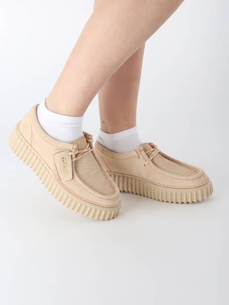 Derby Shoes Torhill Bee Clarks Beige accessoires 26181191 other view 1