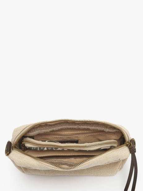 Shoulder Bag Mix Leopard Cotton Miniprix Beige mix leopard 6225 other view 2