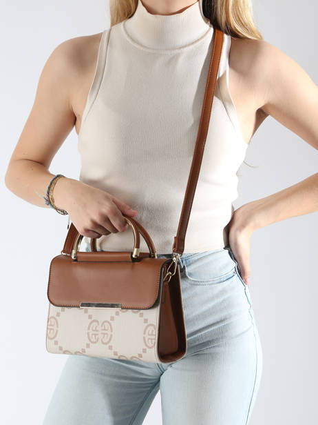 Ccrossbody Satchel Signed Miniprix Brown signed 2 other view 1