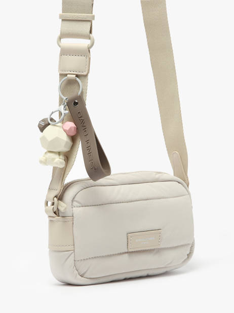 Crossbody Bag Plum David jones Gray plum CM7475 other view 2