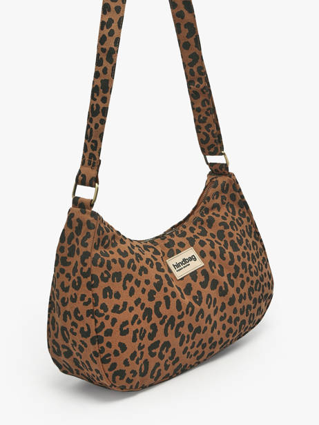 Shoulder Bag Leopard Hindbag Brown leopard LE other view 2