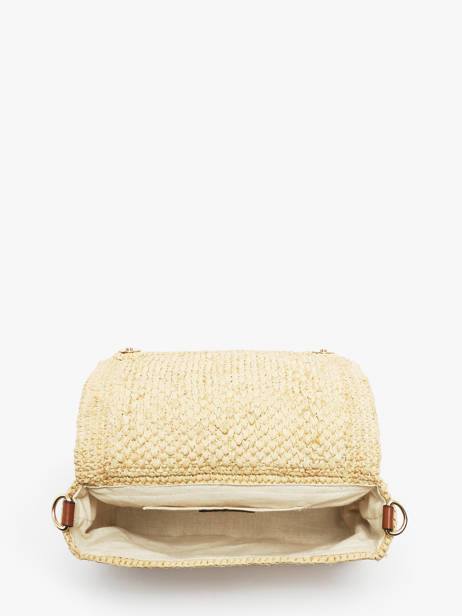 Shoulder Bag Raphia Raphia Nat et nin Beige raphia RA other view 3