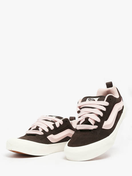Sneakers Knu Skool In Leather Vans Brown accessoires D75O3N other view 2