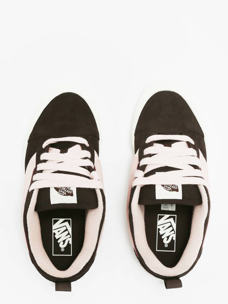 Sneakers Knu Skool In Leather Vans Brown accessoires D75O3N other view 4