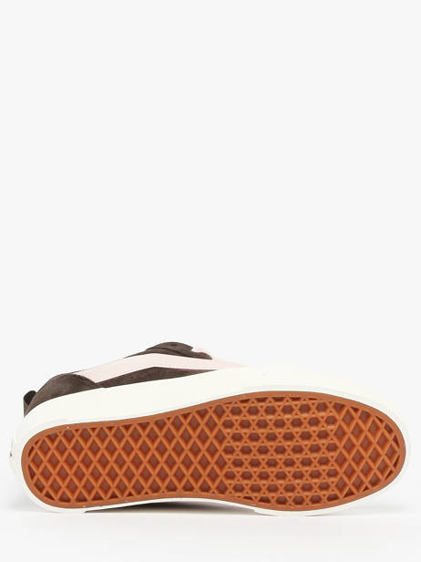 Sneakers Knu Skool In Leather Vans Brown accessoires D75O3N other view 5